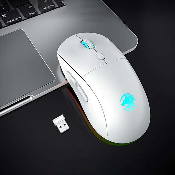 G301 Uppladdningsbar USB 2.4G trådlös Bluetooth RGB Light Gaming A1