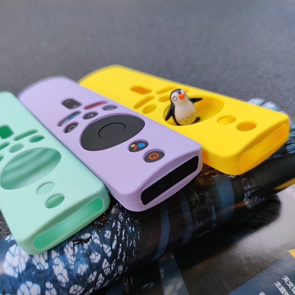 Case För Mi Box S/4X Mi Remotes Contro Light green