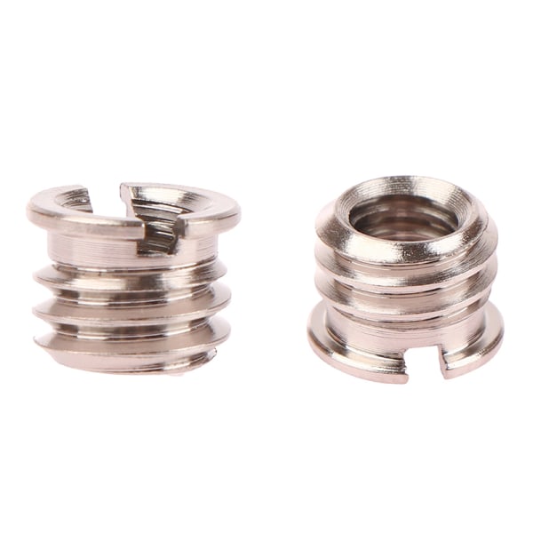 5 st kameraskruvmutter 1/4 till 3/8 tums omvandlingsskruvar Standard A 5Pcs
