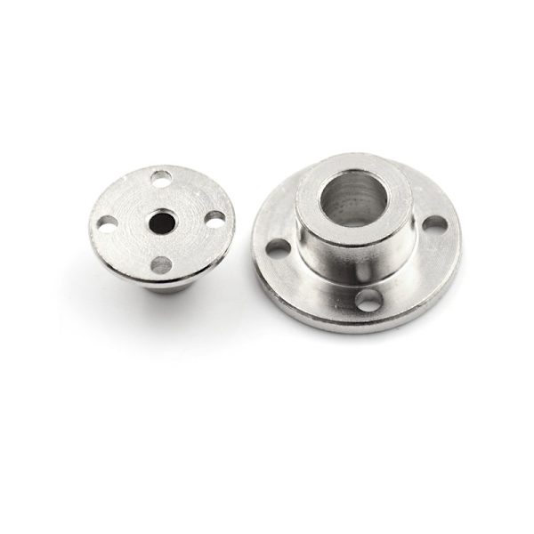 3/4/5/6/7/8/10 mm stel flänskoppling Motorstyraxelkoppling 4mm