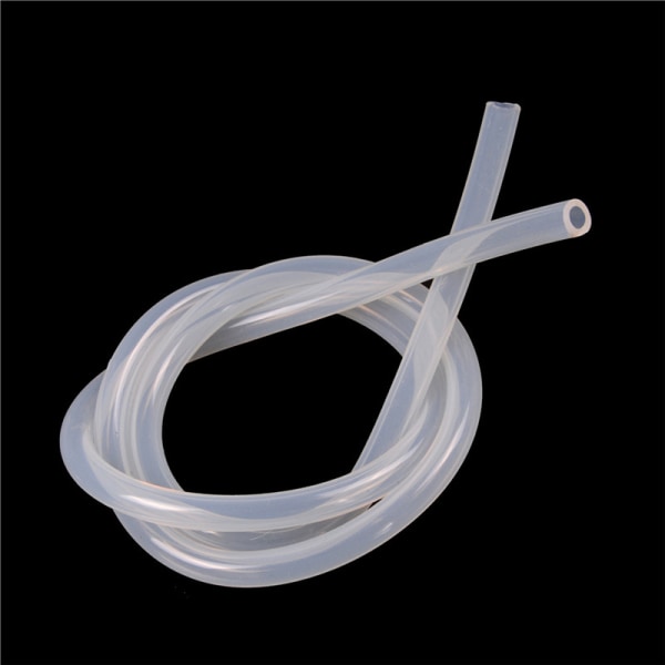 1M Grade Clear Translucent Silicone Tube Giftfri ölmjölk S 10*12mm