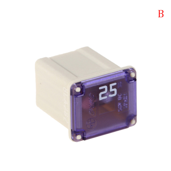 Mini Square Fuse58V 20A 25A 30A 40A 50A 60A Bilsäkring 25A