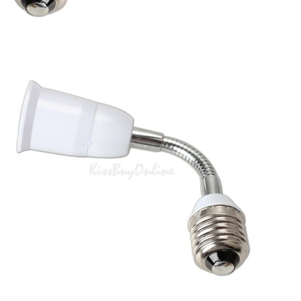 E27 till E27 Flexible Extend Base Light Lamp Adapter Converter Sc