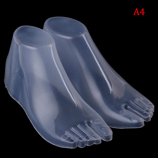 1 par kvinnliga fötter mannekäng modell för fot string sandal A4