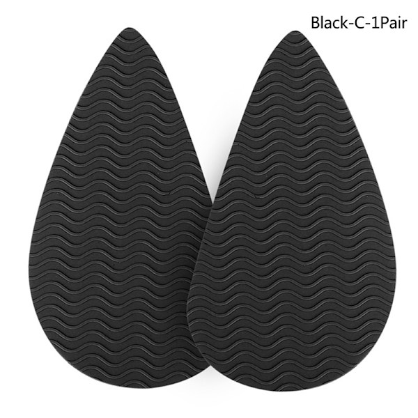 Sula Halkskyddsklistermärke Högklackat Framfot Anti-sladd Pad Sula Ant Black-C-1Pair