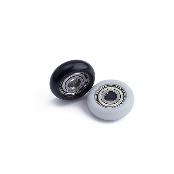 10st 625ZZ POM-lager passiva runda rullhjul 5x21,5x7mm White