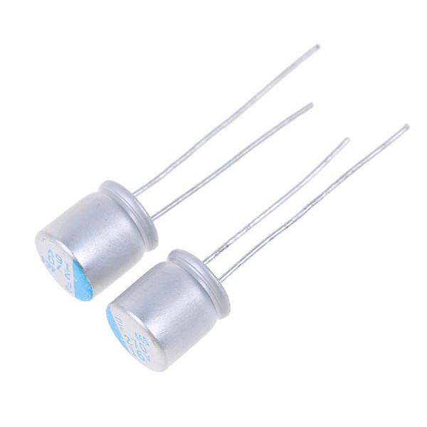 10 st 270uF 16V NCC PSF serier 8x8mm Low ESR Moderkort VGA S