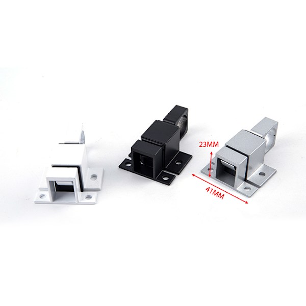 Dörrbult Spärr Aluminiumlegering Säkerhet Automatisk fönsterport S White