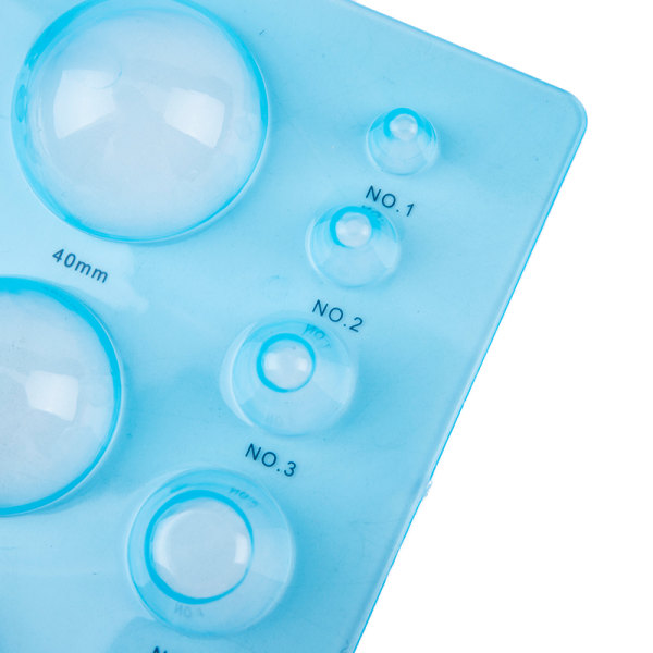 DIY Paper Crafts Tool Quilling Half Ball Mini Papercraft Mould Blue