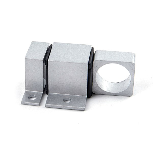 Dörrbult Spärr Aluminiumlegering Säkerhet Automatisk fönsterport S White