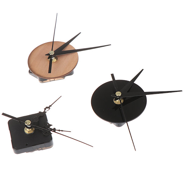 Silent Quartz Watch DIY Wall Clock Movement Mechanism Parts Rep Sliver