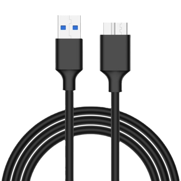 USB 3.0 Typ A till USB3.0 Micro B Hane Adapterkabel Data Sync C 0.5M