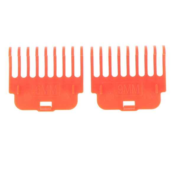 1Set T9 Hårklippare Guards Guide Kammar Trimmer ting Guider Sty 2Pcs Red