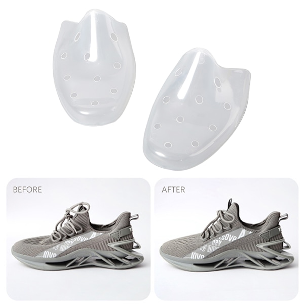 1 par Expander Shaper Toe Cap Support Shoe Anti Crease Protect M（38-41）