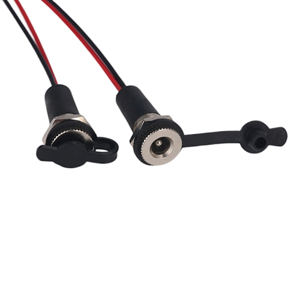 Vattentät 5,5 x 2,1 MM DC power Honkontakt Panelfäste