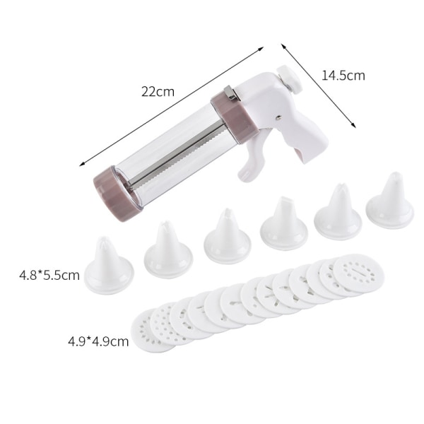 20st Cookie Press Making Biscuits Form Set Cookie Press