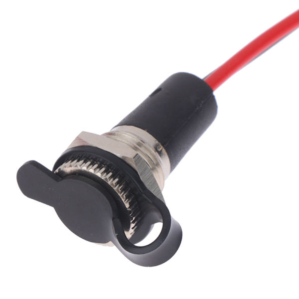 Vattentät 5,5 x 2,1 MM DC power Honkontakt Panelfäste