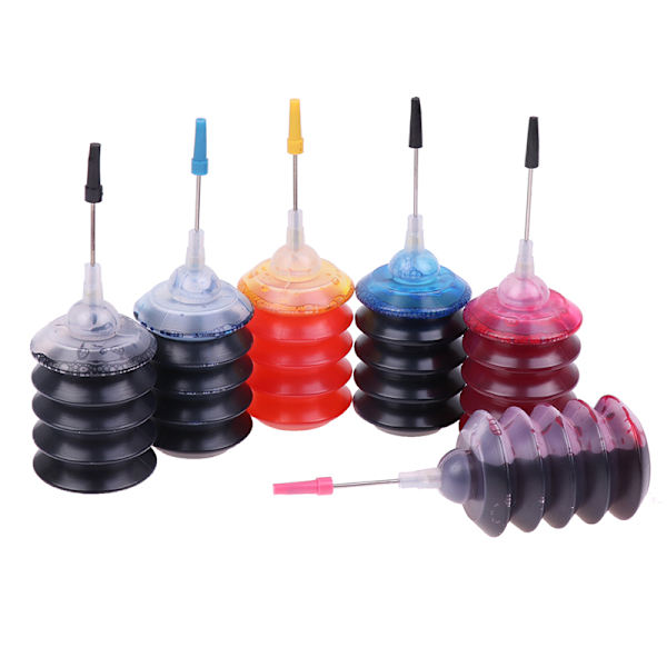 Dye Ink Refill Ink CISS Cartridge För HP För Canon För Brother Red