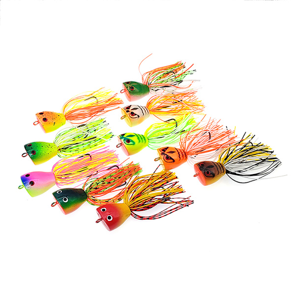 1st Frog Fishing Lure Fiskebåt Casting Long Jigging Fishin C