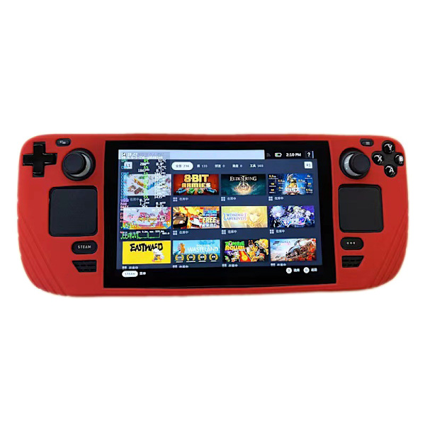 Mjukt case för Steam Deck Game Console Handheld Protect Black
