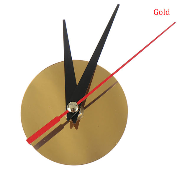 Silent Quartz Watch DIY Wall Clock Movement Mechanism Parts Rep Gold