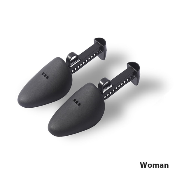 1 par plastsko Tree Shaper Shapes Bår Justerbar för Black Woman