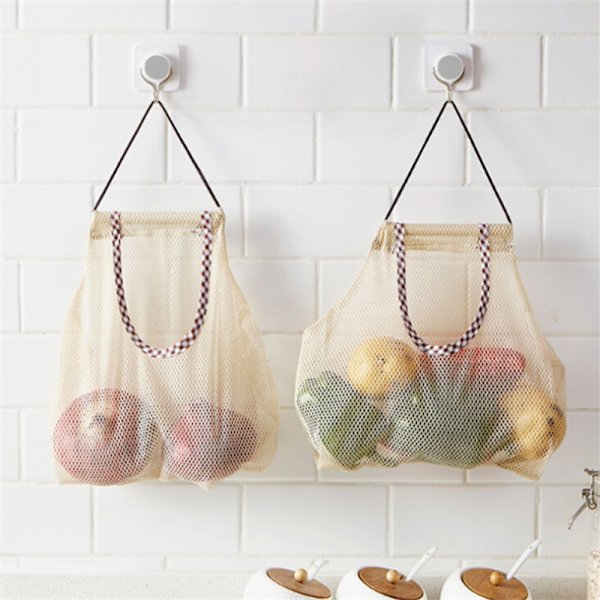 Grönsakslök Potatis hängpåse Kök Vitlök Ginger Mesh S