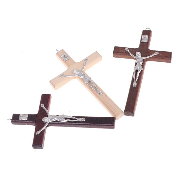 Jesus kors Kristus lidande staty Cross religiös bön A