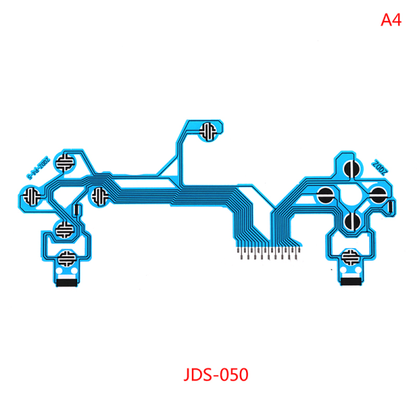 För PS4 DS4 PRO Slim Controller Conductive Film Blue Film JDS 0 050