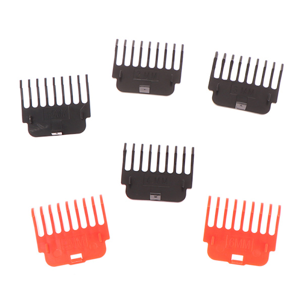 1Set T9 Hårklippare Guards Guide Kammar Trimmer ting Guider Sty 2Pcs Red