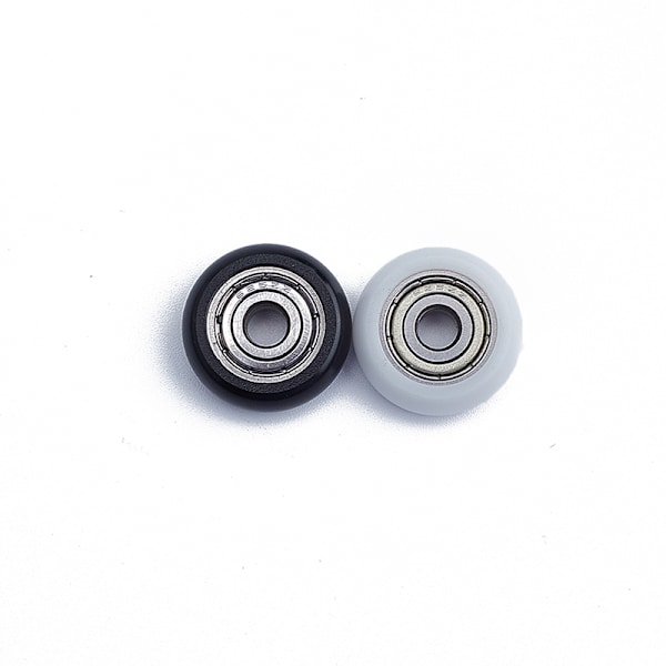 10st 625ZZ POM-lager passiva runda rullhjul 5x21,5x7mm White