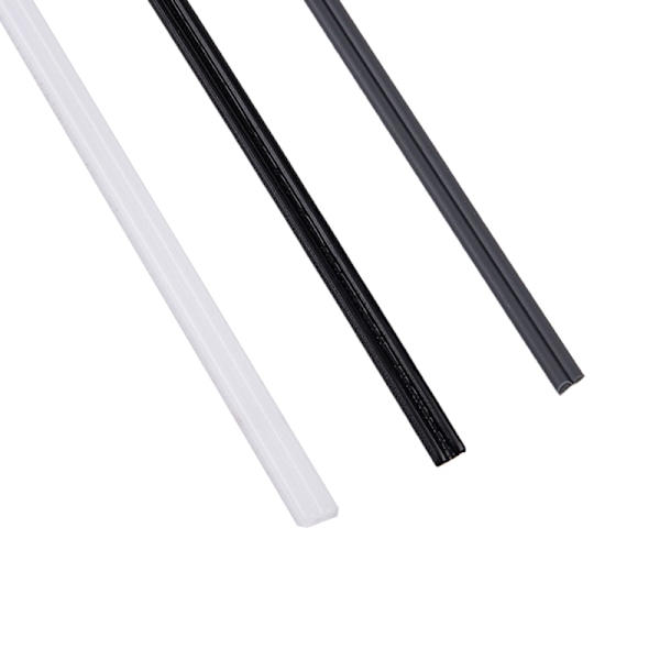 10 st 20 cm svetsstång PP/PVC/PE Stick Plast Svetsare Bumper R Gray PVC