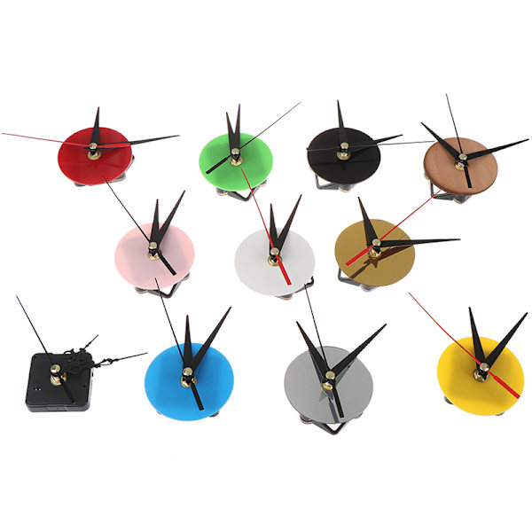 Silent Quartz Watch DIY Wall Clock Movement Mechanism Parts Rep Cross stitch