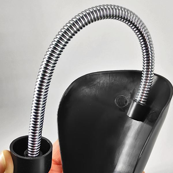 1 par plastskoträd Justerbar längd skoträd Stretch Black men