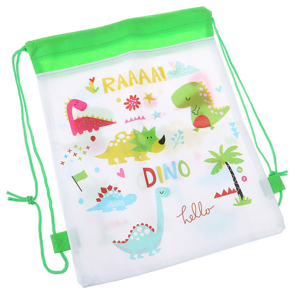 Non-woven Bag Ryggsäck Barn Rese Skol Inredning Dragsko Gif
