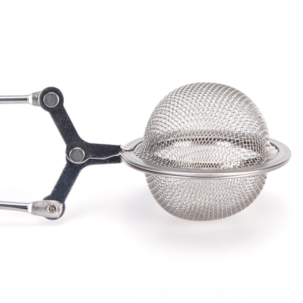 Rostfritt stål sked Tea Ball Infuser Filter Leaves Herb Mesh