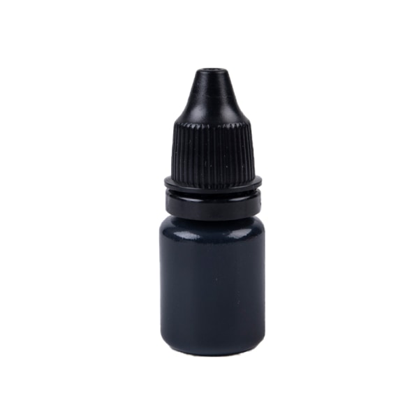 10ml Inkpad Flash Refill Snabbtorkande Stämpling Inking Photosensi Black