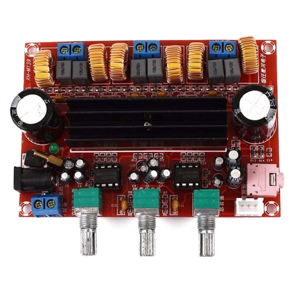 Xh-M139 2.1 Digital Power Amplifier Board Board 12V-24V Wide Vo
