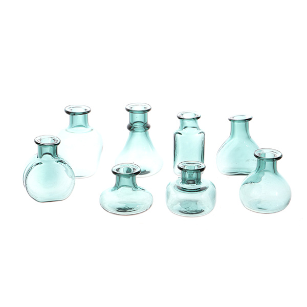 1st 1:12 Dockhus Miniatyrglasvas Blomsterarrangör Förvaring C