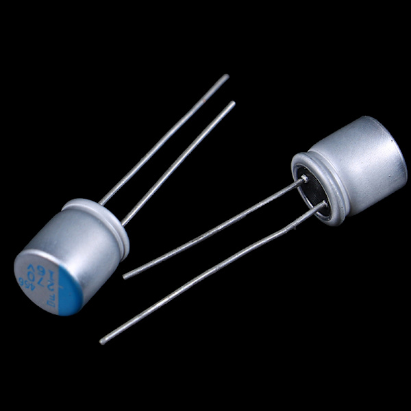 10 st 270uF 16V NCC PSF serier 8x8mm Low ESR Moderkort VGA S