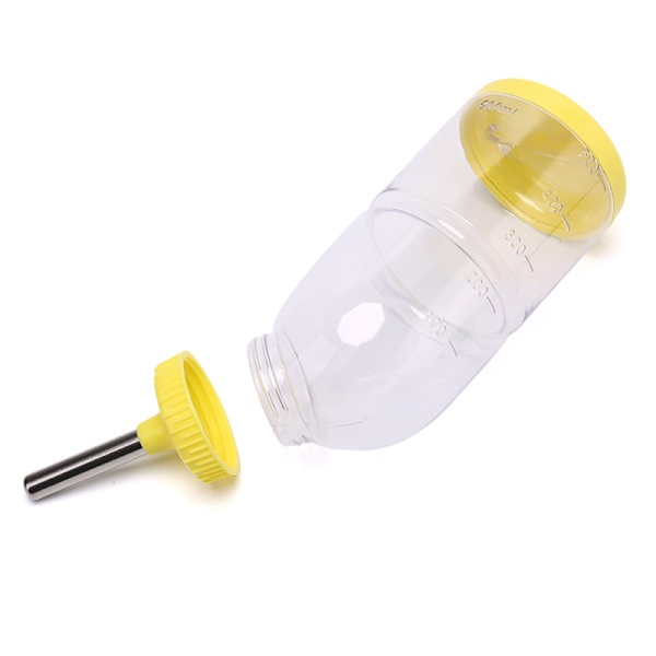 500ML Husdjur Automatisk Dricksvatten Fountain Waterer Feeder Bott Blue