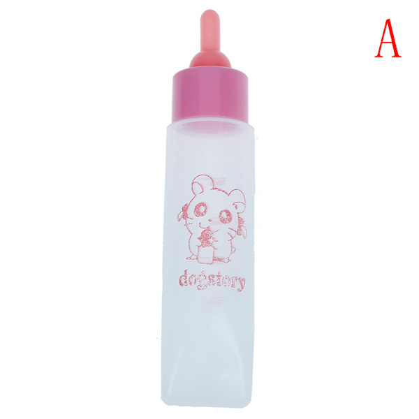 Pet Mjölkflaska 30ml Silikon Nipple Små djurfoder Hamst A