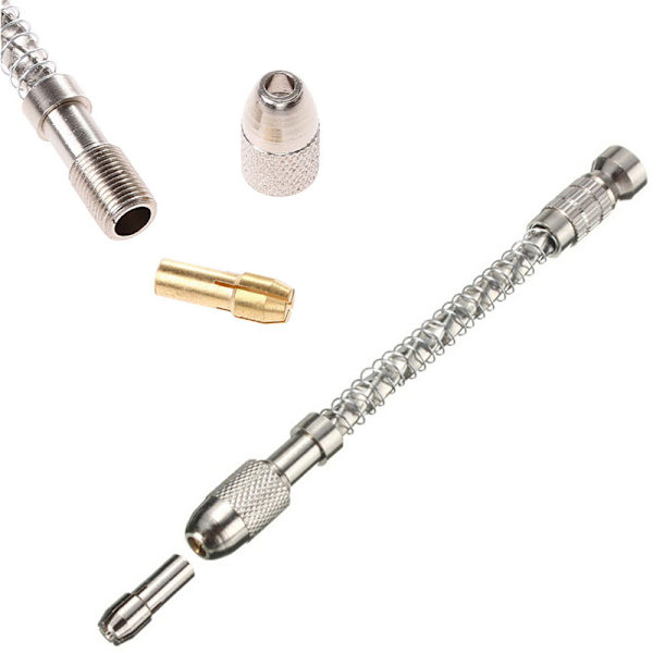 21st Mini Micro Twist Drill 0,3-1,6mm HSS Bit Set Hand Spiral Silver