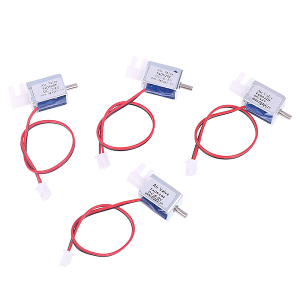 DC 4,5V 6V 12V 24V Liten magnetventil Normalt stängd Flödeskon. 4.5V