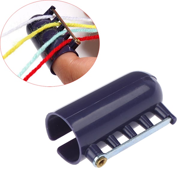 Stickning hine Stickning fingerborg Flätad Knuckle Jacquard Assist