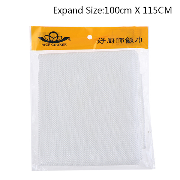 Steamer Mesh Cloth Rund Pot Gaze Mat Dim Sum Sushi Cooking St