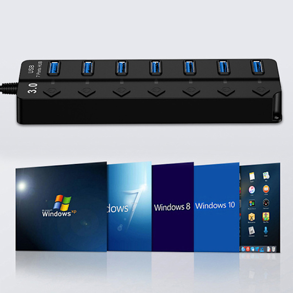 USB HUB 3.0 USB 2.0 Hub Multi USB Expander Splitter High Speed A1