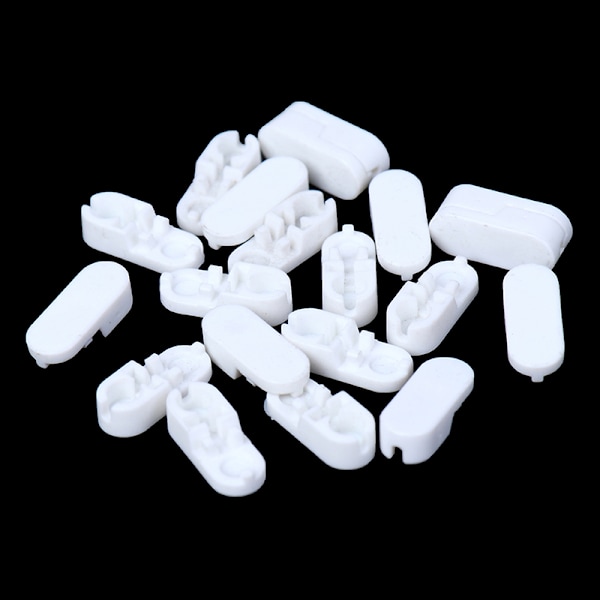 20 x Rullgardiner av plast Dragsladd Anslutning Curtain Chain Co