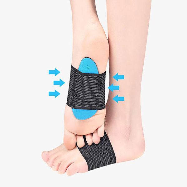 Fotsulor Arch Support ar Fasciitis Häl Fötter Kudde Fallen