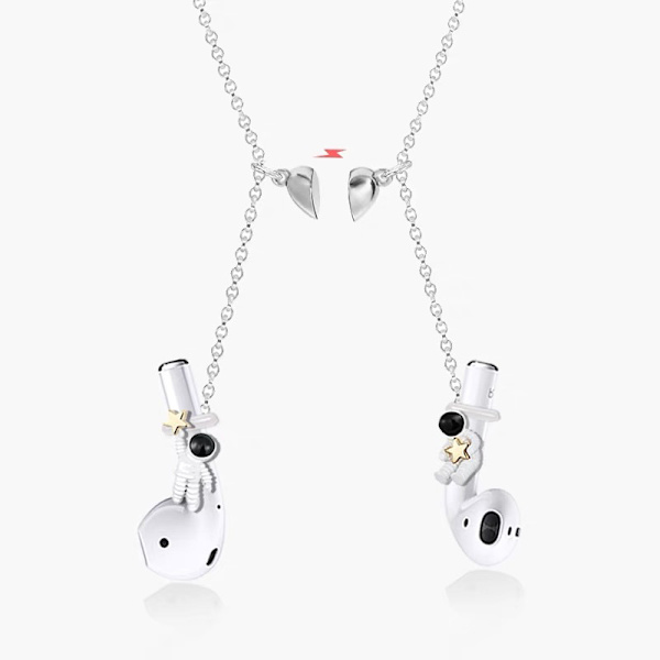 För Pro Air Pods 3 2 1 Anti-Lost Chains Creative Astronaut La